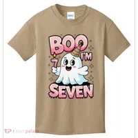 Boo IM Seven Ghost Theme For October Kids T-Shirt thumb 0