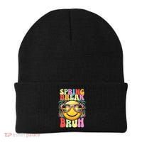 Bruh It's Spring Break Teacher  Beanie thumb 0