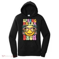 Bruh It's Spring Break Teacher  Women's Hoodie thumb 0