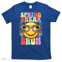 Bruh It's Spring Break Teacher  T-Shirt thumb 0