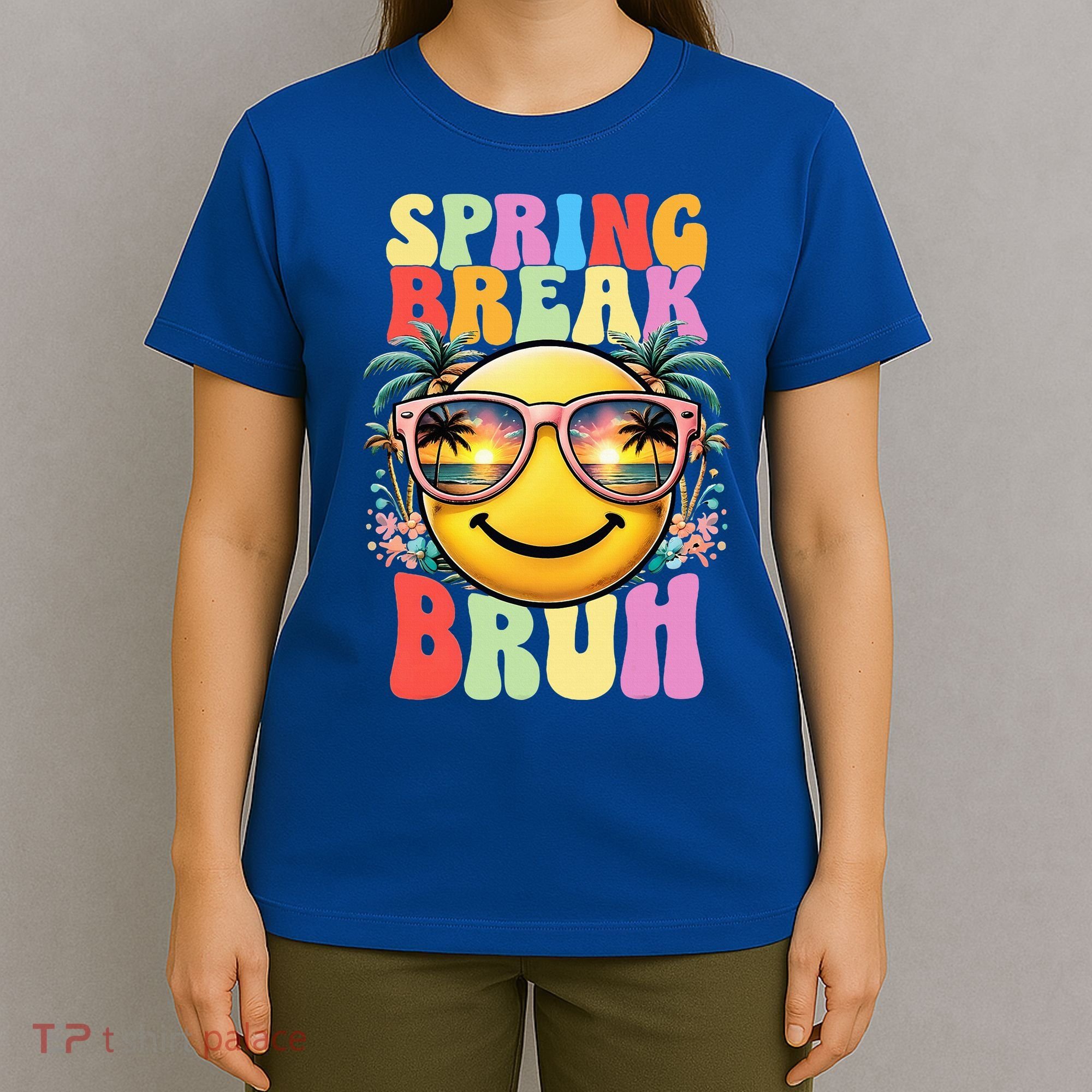 Bruh It's Spring Break Teacher  T-Shirt