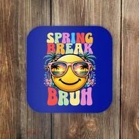 Bruh It's Spring Break Teacher  Coaster thumb 0