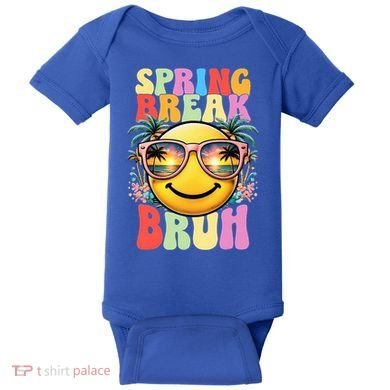 Bruh It's Spring Break Teacher  Baby Bodysuit
