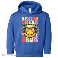 Bruh It's Spring Break Teacher  Toddler Hoodie thumb 0