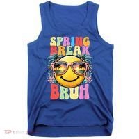 Bruh It's Spring Break Teacher  Tank Top thumb 0