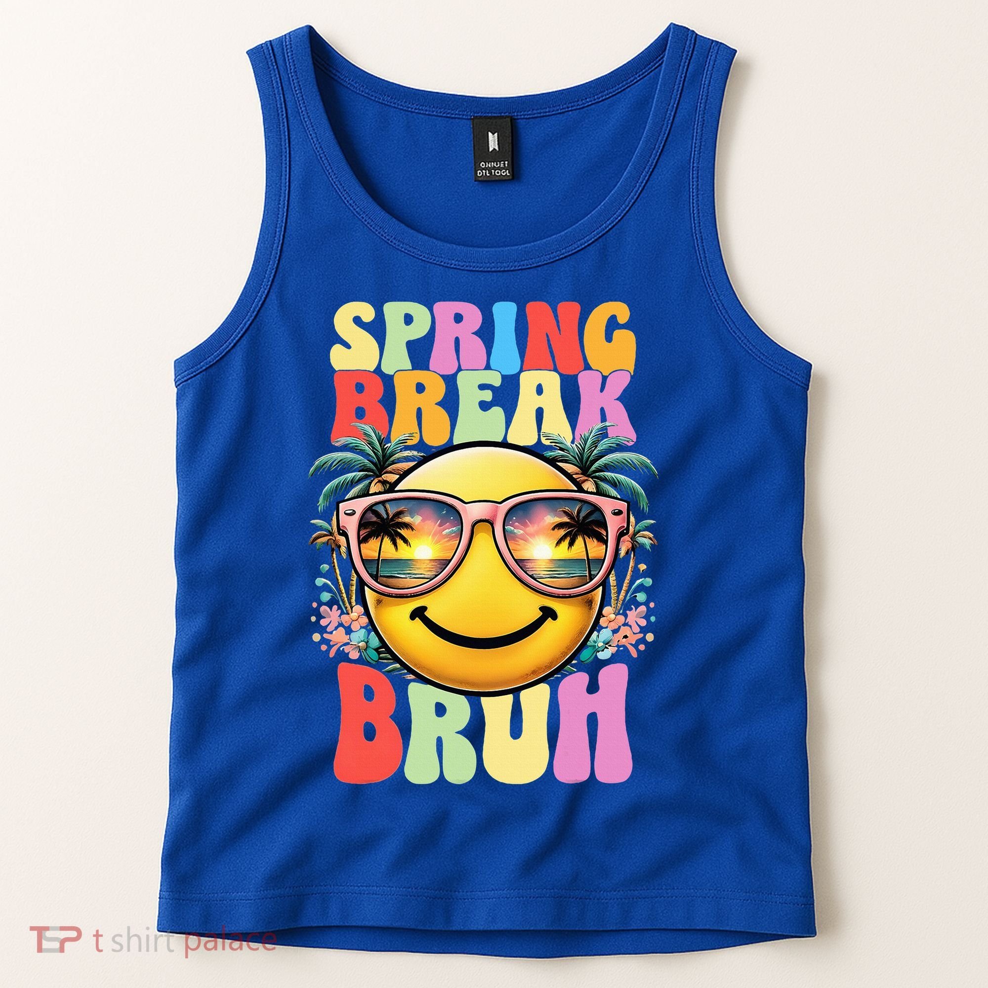 Bruh It's Spring Break Teacher  Tank Top