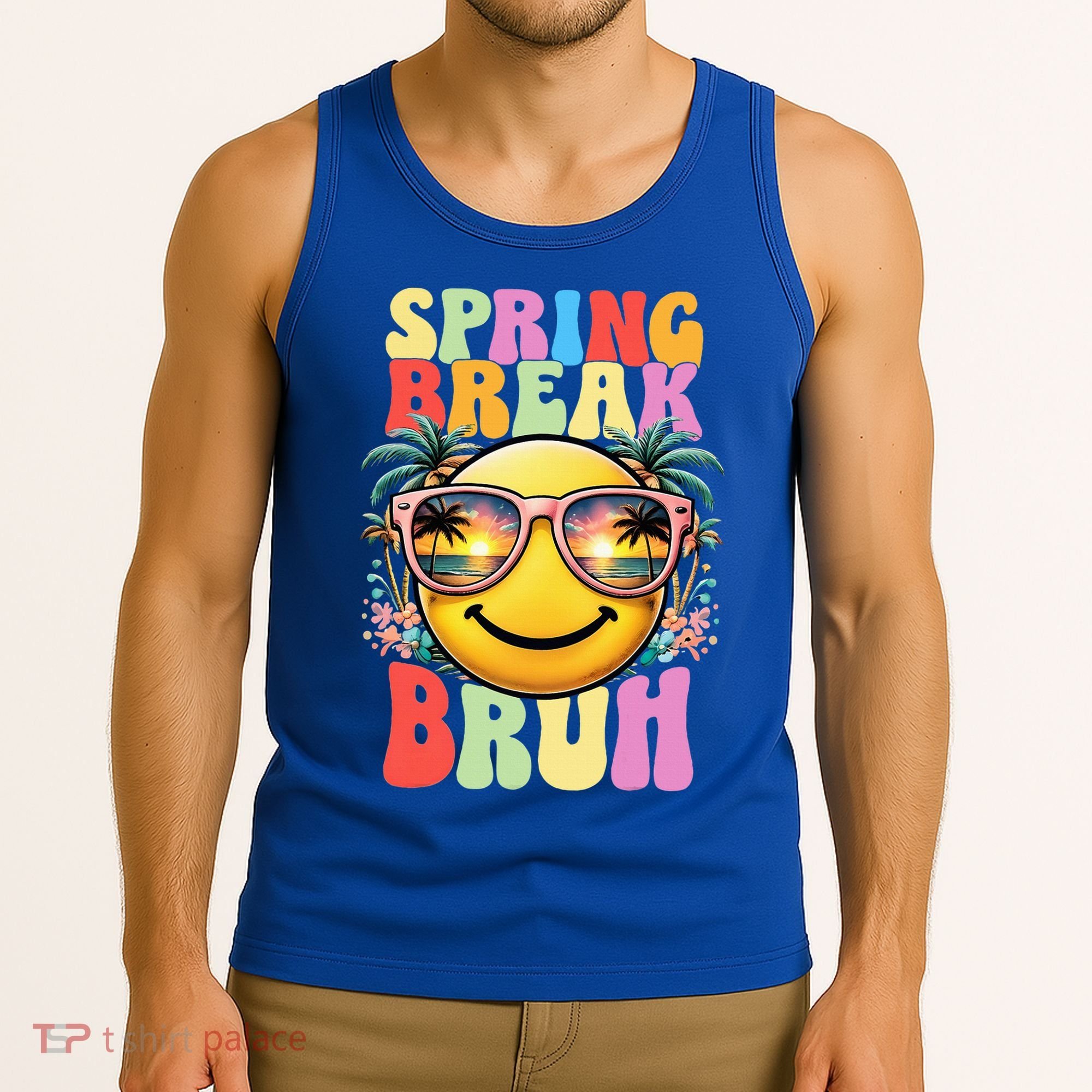 Bruh It's Spring Break Teacher  Tank Top