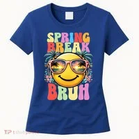 Bruh It's Spring Break Teacher  Women's T-Shirt thumb 0