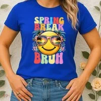 Bruh It's Spring Break Teacher  Women's T-Shirt thumb 2