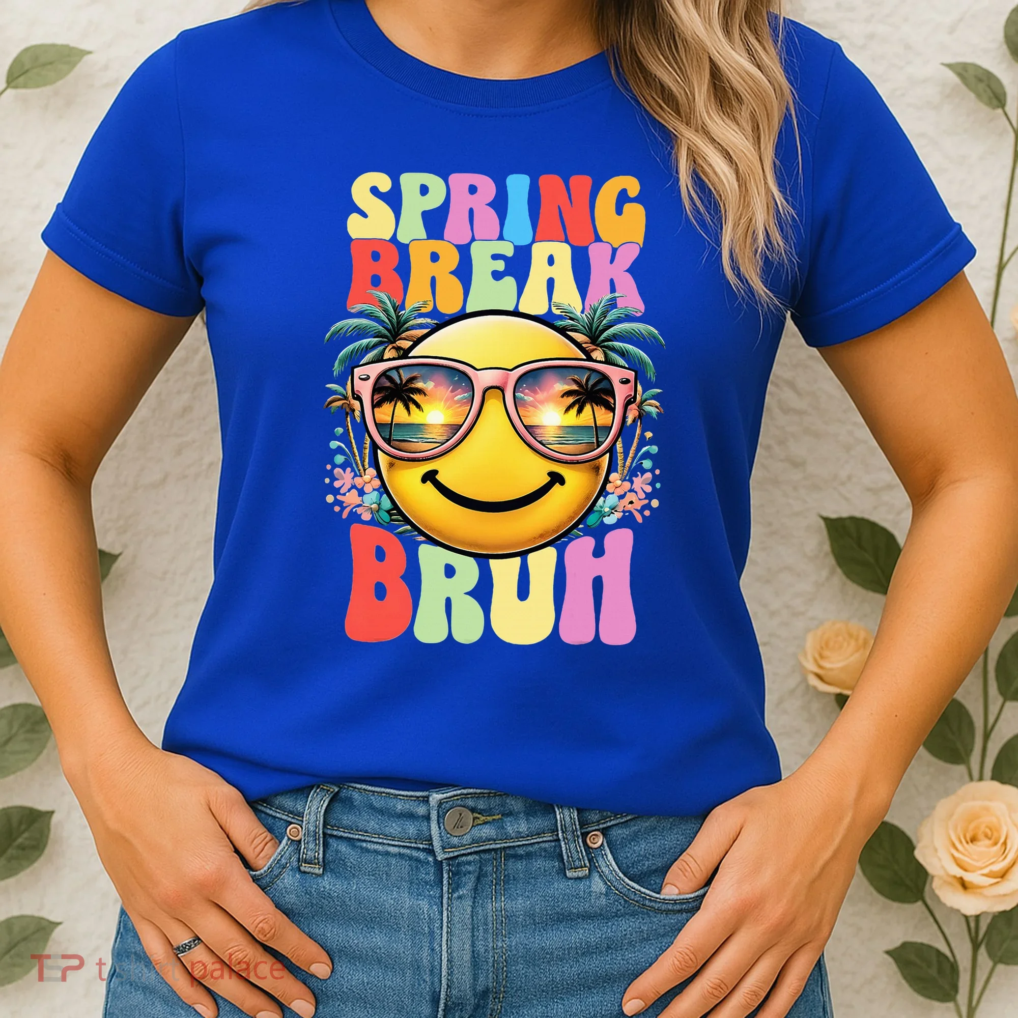 Bruh It's Spring Break Teacher  Women's T-Shirt