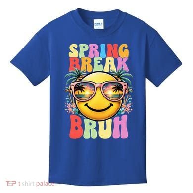 Bruh It's Spring Break Teacher  Kids T-Shirt