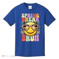 Bruh It's Spring Break Teacher  Kids T-Shirt thumb 0