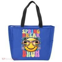 Bruh It's Spring Break Teacher  Tote Bag thumb 0