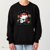 Beauty Is Timeless Skull Floral Women's Sweatshirt thumb 0