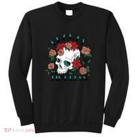 Beauty Is Timeless Skull Floral Sweatshirt thumb 0