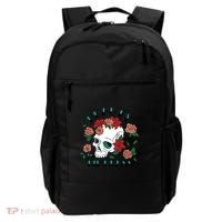 Beauty Is Timeless Skull Floral Backpack thumb 0