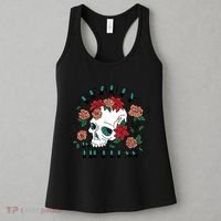 Beauty Is Timeless Skull Floral Women's Tank Top thumb 3