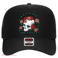 Beauty Is Timeless Skull Floral Hat thumb 0
