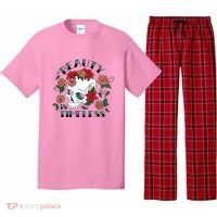 Beauty Is Timeless Skull Floral Pajama Set thumb 0
