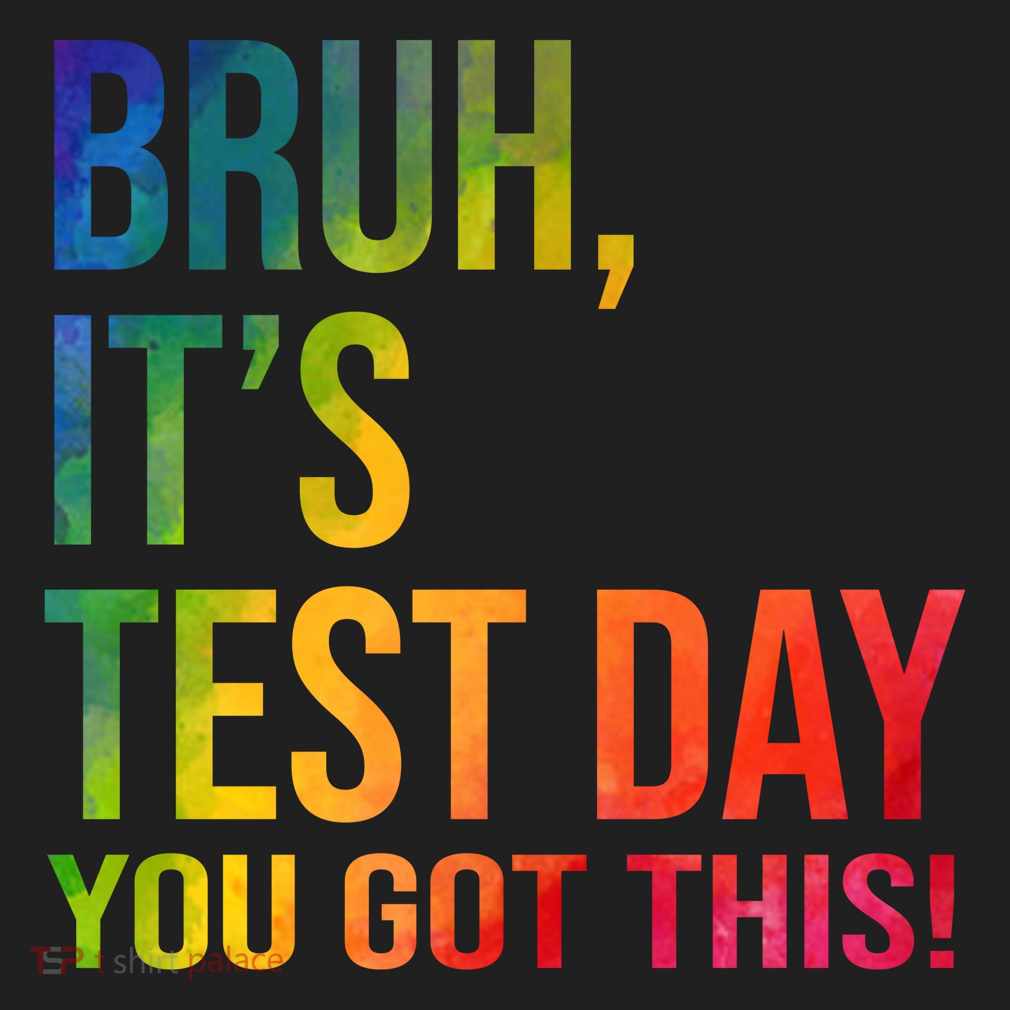 Bruh It's Test Day You Got This Testing Day Teacher Beanie