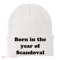 Born In The Year Of Scandoval Baby Beanie thumb 0