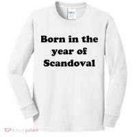 Born In The Year Of Scandoval Baby Kids Long Sleeve Shirt thumb 0