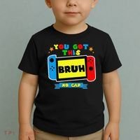 Bruh ItS Test Day You Got This Test Day For Teacher Student Toddler T-Shirt thumb 2