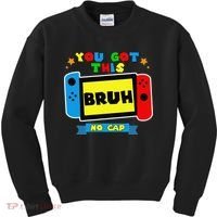 Bruh ItS Test Day You Got This Test Day For Teacher Student Kids Sweatshirt thumb 0