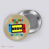 Bruh ItS Test Day You Got This Test Day For Teacher Student Button thumb 0