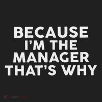 Because IM The Manager ThatS Why Managers Beanie thumb 2