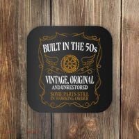 Built In The Fifties 50s Original Unrestored 70th Birthday Coaster thumb 0