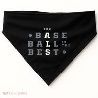 Baseball Is The Best End Als USA-Made Doggie Bandana thumb 0