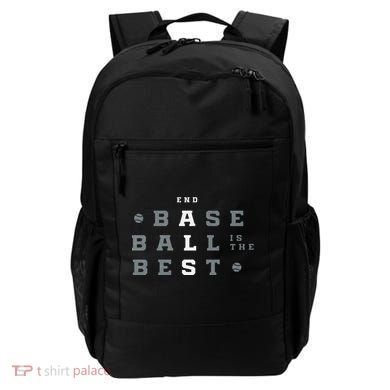 Baseball Is The Best End Als Backpack