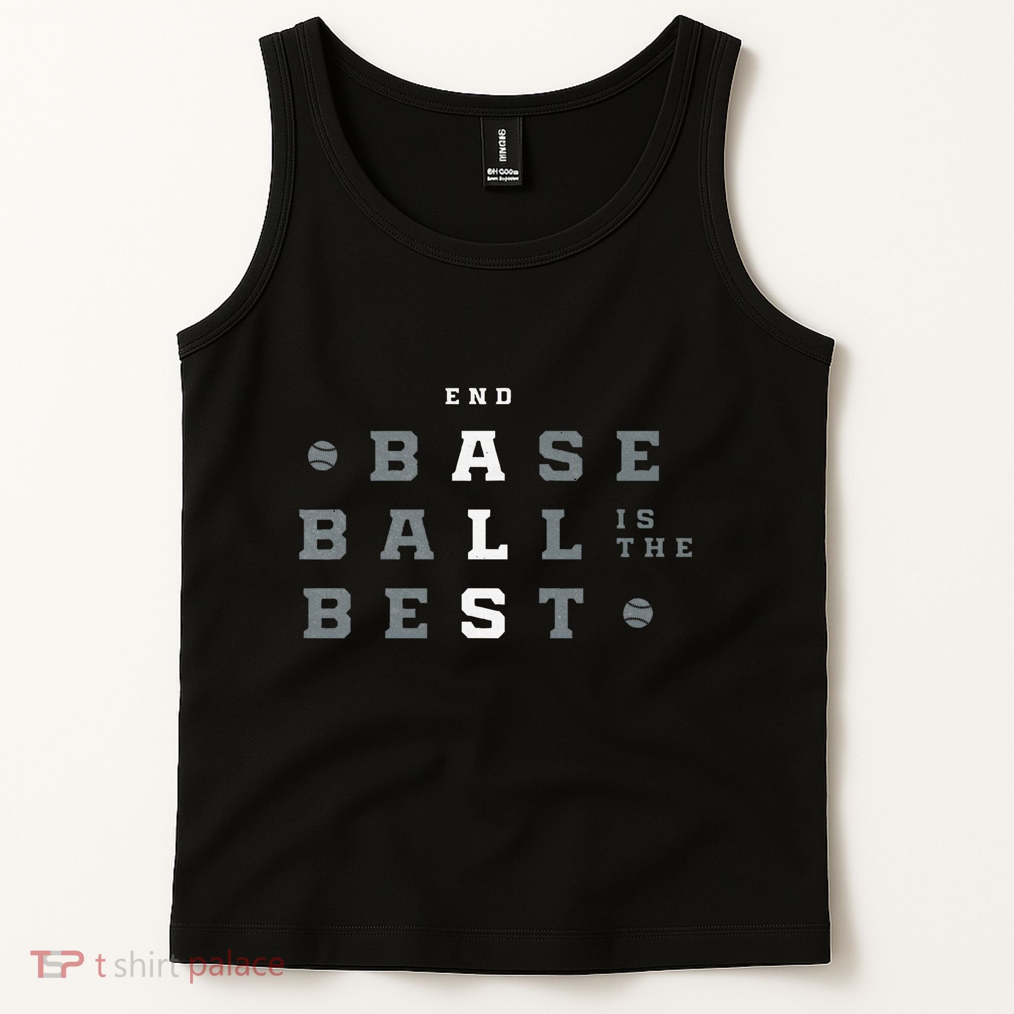 Baseball Is The Best End Als Tank Top