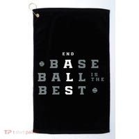 Baseball Is The Best End Als Golf Towel thumb 0