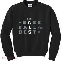 Baseball Is The Best End Als Kids Sweatshirt thumb 0
