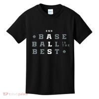 Baseball Is The Best End Als Kids T-Shirt thumb 0
