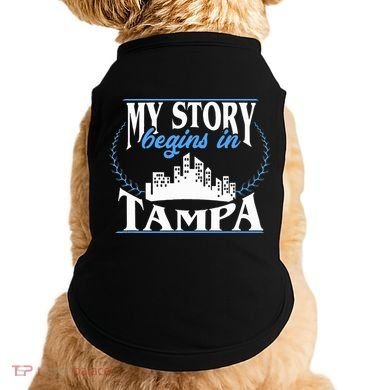 Born In Tampa Doggie Tank