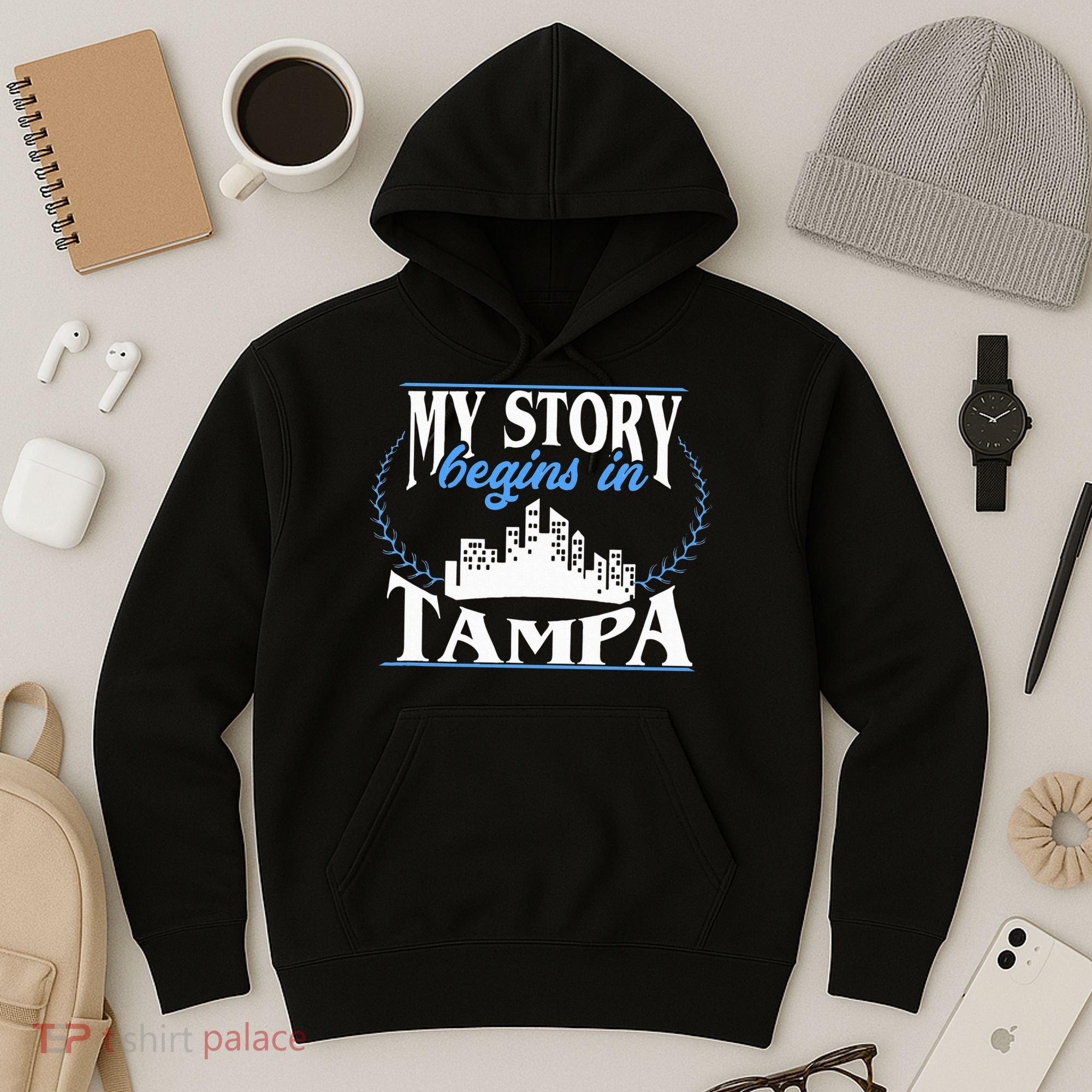 Born In Tampa Hoodie