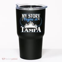 Born In Tampa Tumbler thumb 0