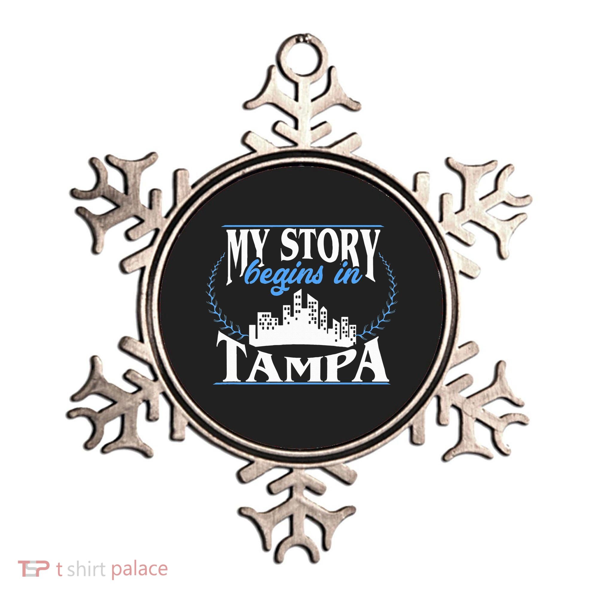 Born In Tampa Ornament