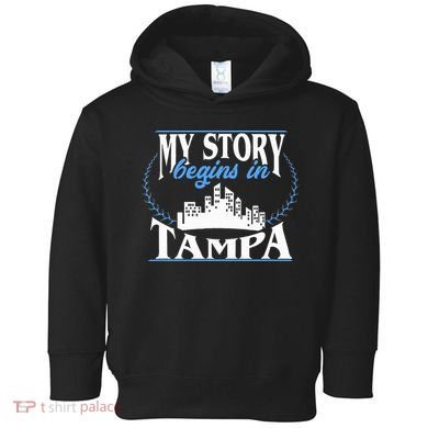 Born In Tampa Toddler Hoodie