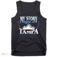 Born In Tampa Tank Top thumb 0