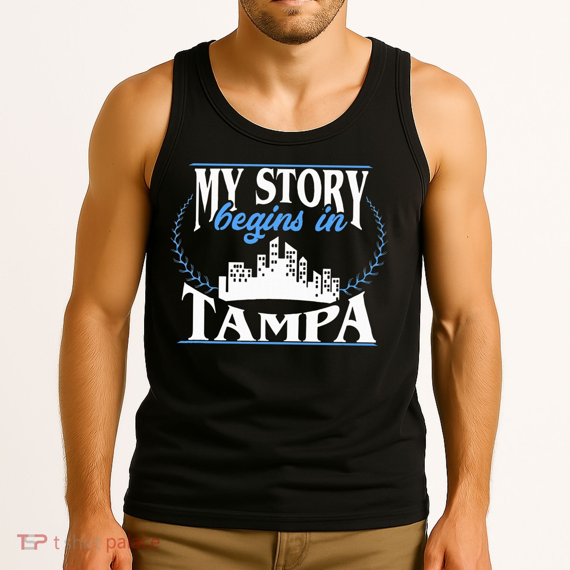 Born In Tampa Tank Top