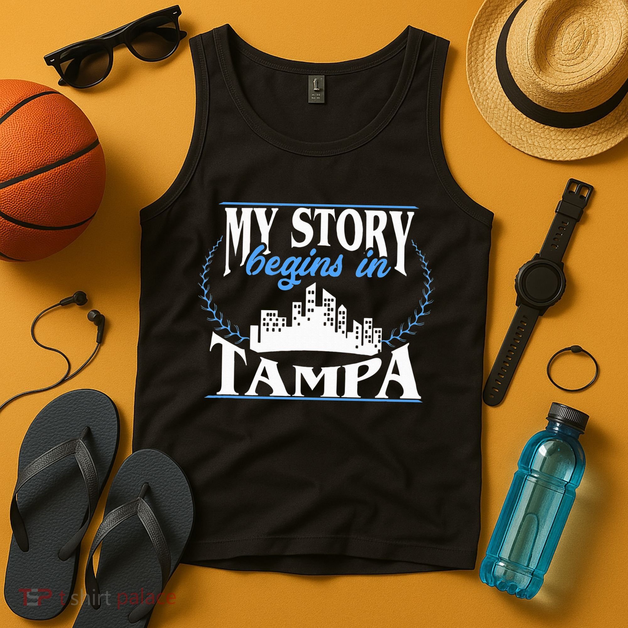 Born In Tampa Tank Top
