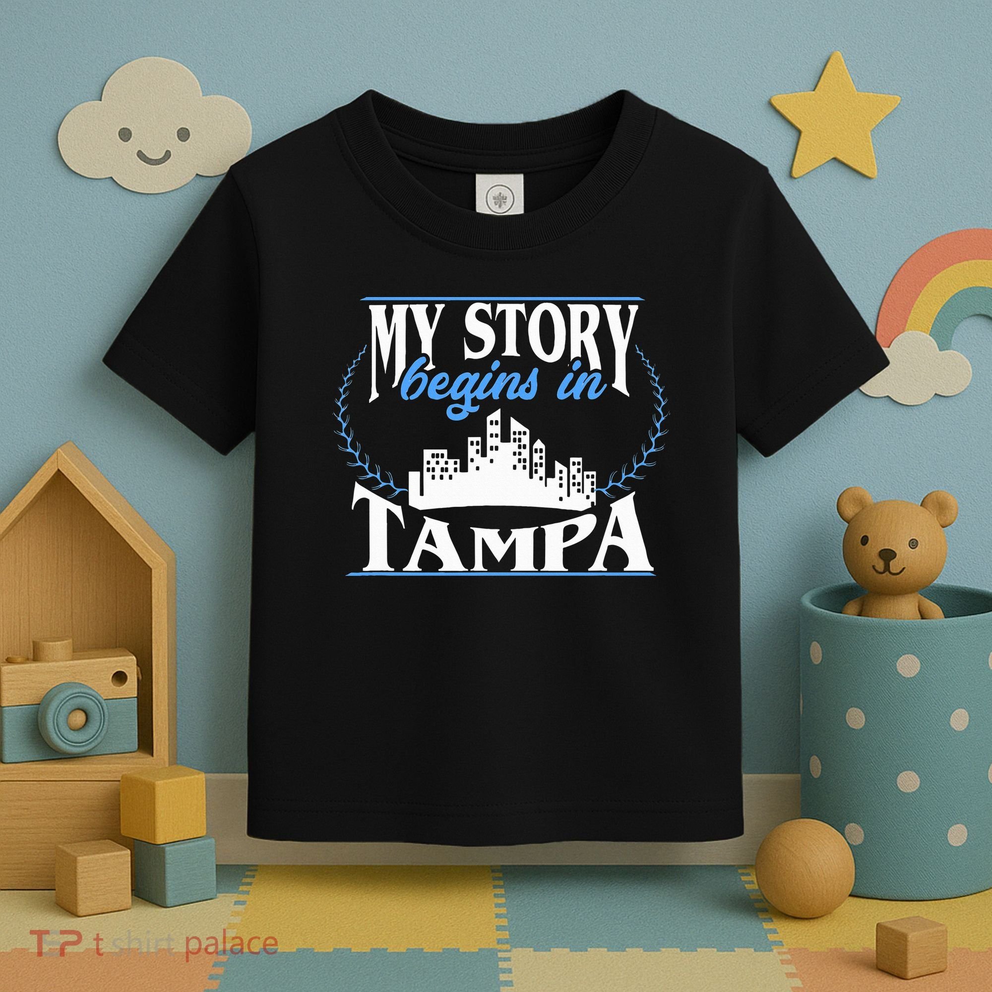Born In Tampa Toddler T-Shirt