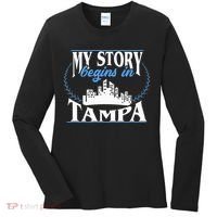 Born In Tampa Women's Long Sleeve Shirt thumb 0