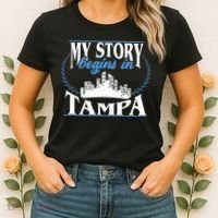 Born In Tampa Women's T-Shirt thumb 2