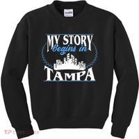 Born In Tampa Kids Sweatshirt thumb 0