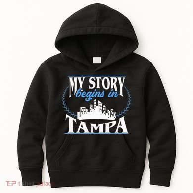Born In Tampa Kids Hoodie